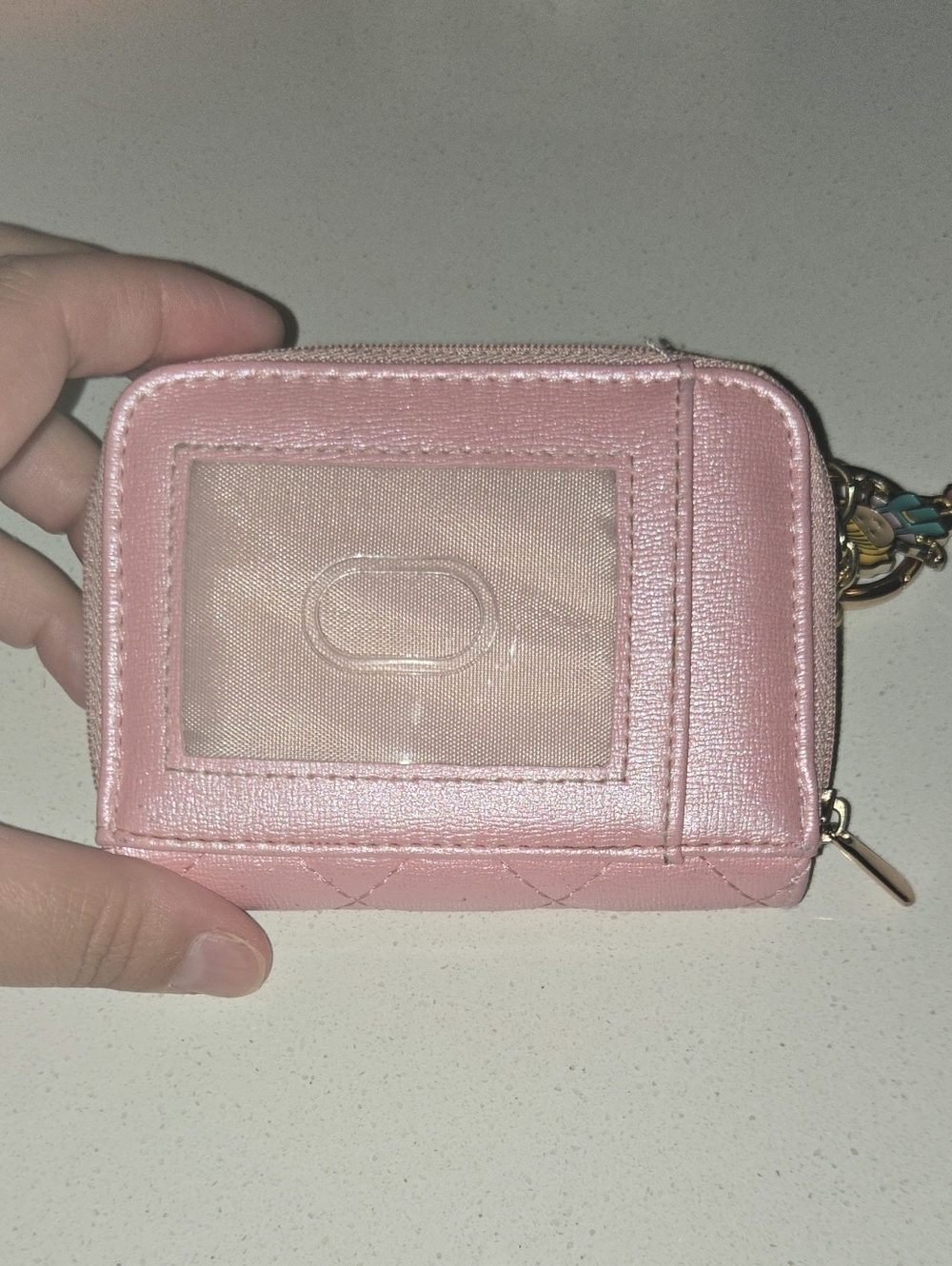 Hot Topic Polly Pocket Heart Purse & Wallet Matching Set Quilted Crossbody AS IS - Picture 6 of 16